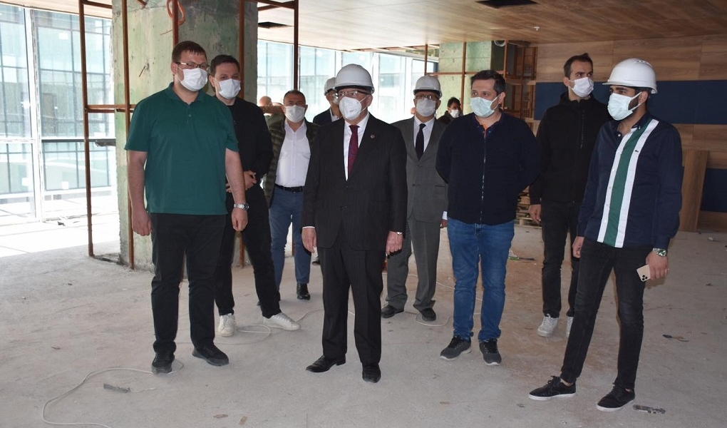 Saray Kültür Merkezi İnşaatında Sona Yaklaşıldı