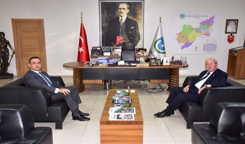 Emniyet Müdürü Mehmet Hakan Fındık'tan Başkan Kadir Albayrak'a Ziyaret