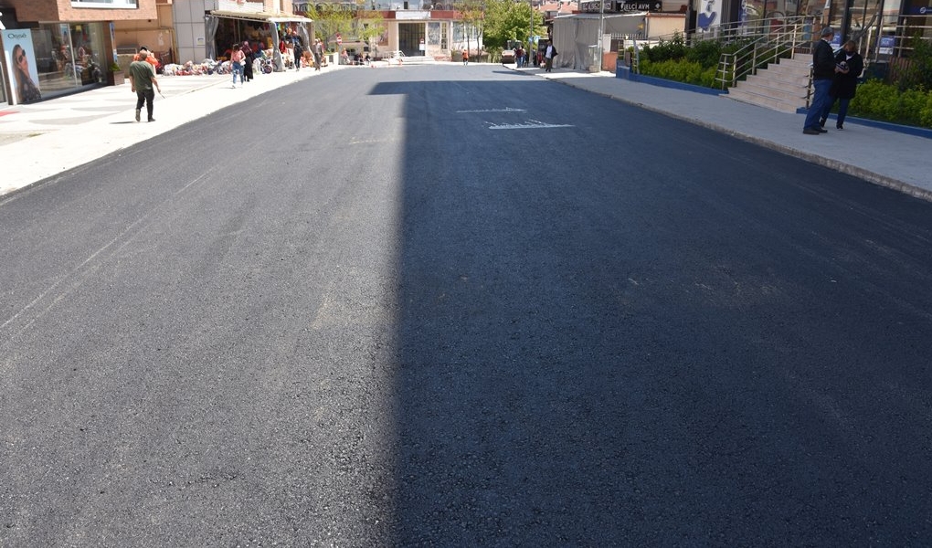 Çerkezköy İlçemizde başlattığımız, bsk sıcak asfalt yol yapım çalışmalarımız tamamlandı.