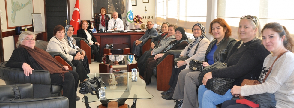 CHP Ergene İlçe Kadın Kollarından Başkan Albayrak'a Ziyaret