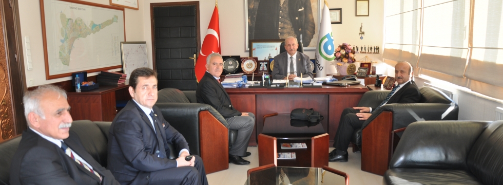 Tüm-Bel-Sen Genel Başkanı Ömer Salih Erol'dan Başkan Albayrak'a Ziyaret