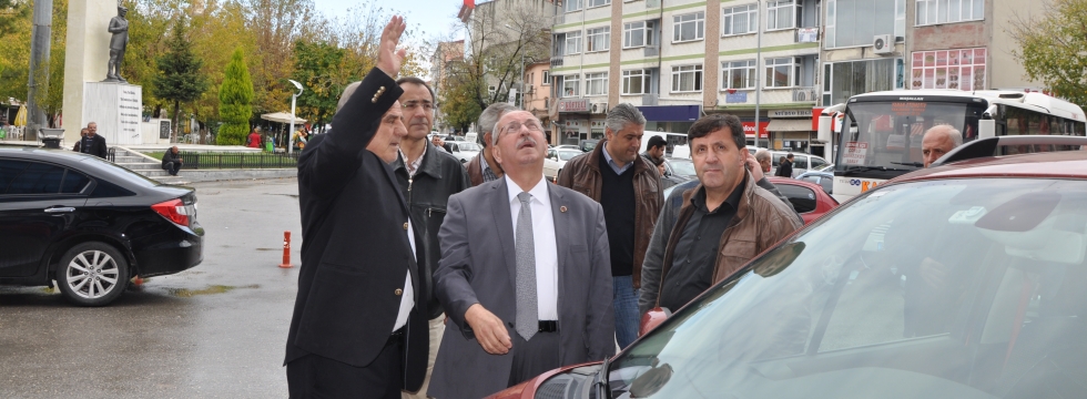 Başkan Albayrak, Saray, Muratlı, Kapaklı, M. Ereğlisi ve Çorlu'da İncelemelerde Bulundu