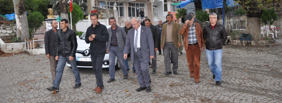 Başkan Albayrak, Oruçbeyli, Işıklar, Uçmakdere ve Gaziköy Mahallelerini Ziyaret Etti