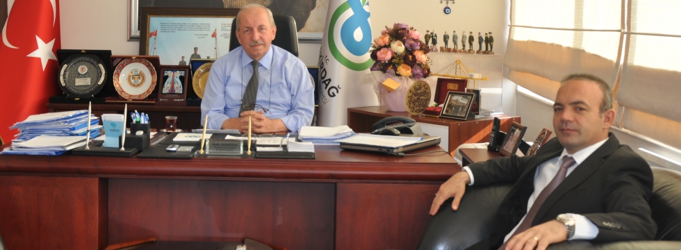 Saray Kaymakamı Hüseyin Öner'den Başkan Albayrak'a Ziyaret