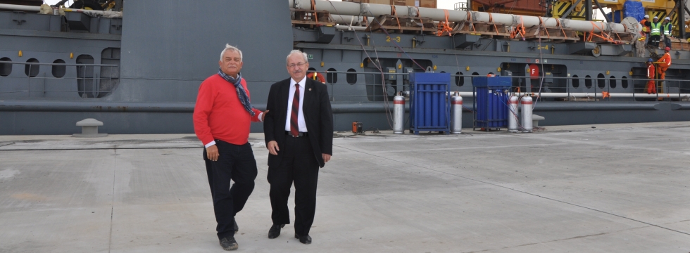 Başkan Albayrak, Asyaport Limanı'nda İncelemelerde Bulundu