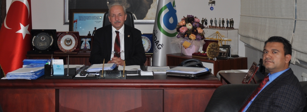 Kapaklı Kaymakamı Mehmet Ali Gürbüz'den Başkan Albayrak'a İade-i Ziyaret