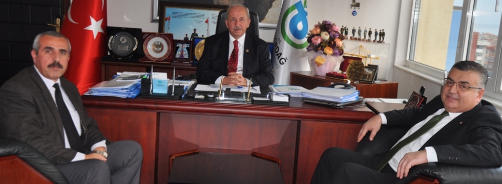 Kırklareli Belediye Başkanı Kesimoğlun'dan Başkan Albayrak'a  Ziyaret