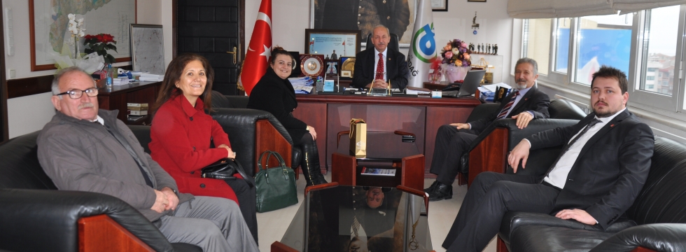 CHP Çerkezköy İlçe Başkanı Hasan Demir'den Başkan Albayrak'a Ziyaret