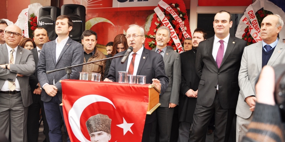Başkan Albayrak CHP Çerkezköy İlçe Binasının Açılışını Yaptı