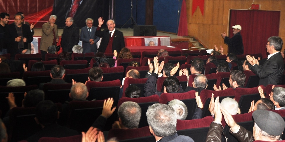 Başkan Albayrak Candan Yüceer, Adem Dalgıç ve İlhami Özcan Aygun'un Adaylık Açıklamasına Katıldı