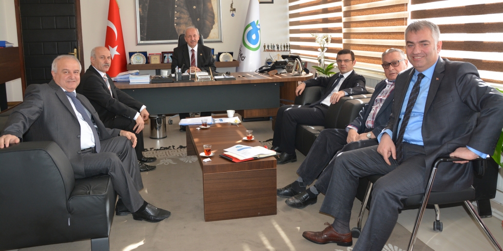 Denetim Komisyonu Üyelerinden Başkan Albayrak'a Ziyaret