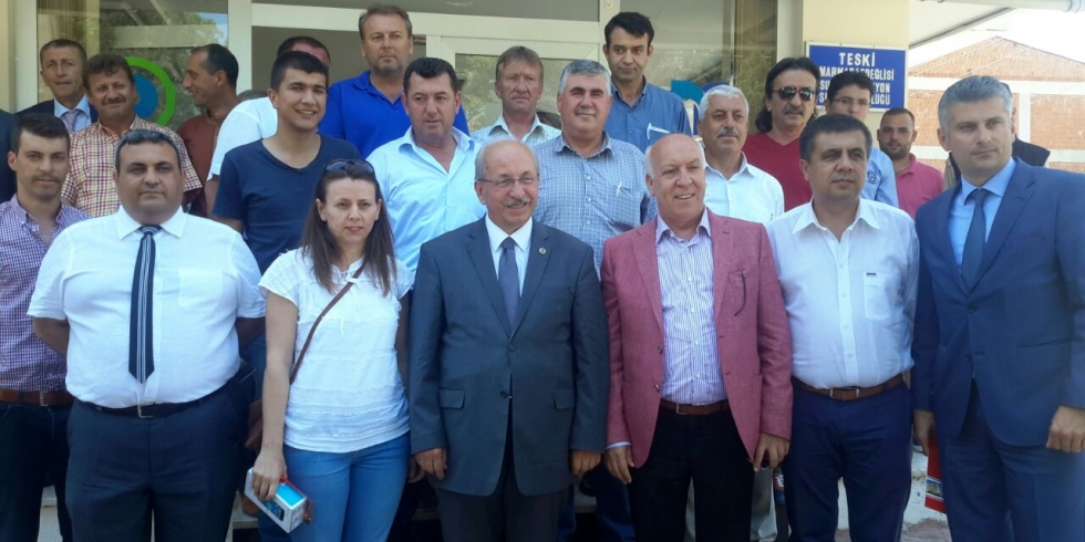 Başkan Albayrak, Marmara Ereğlisi'nde Muhtarlarla Biraraya Geldi