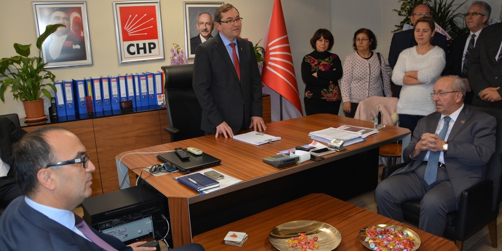 Başkan Albayrak, CHP Tekirdağ İl Başkanlığı Devir Teslim Törenine Katıldı