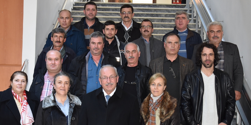 CHP Malkara İlçe Teşkilatı Başkan Albayrak'ı Ziyaret Etti