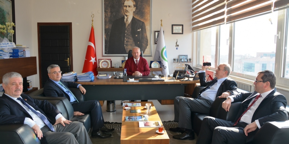Milletvekili Faik Öztrak'tan Başkan Albayrak'a Ziyaret