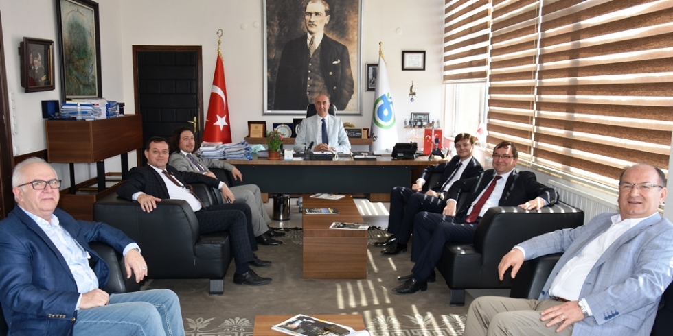 Başkan Vekili Karaevli'ye  Ziyaretler