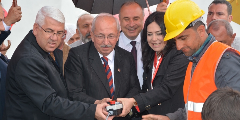 Başkan Albayrak Ergene'de İçme Suyu Temel Atma Törenine Katıldı