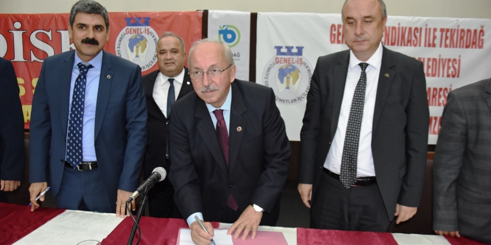 Tekirdağ Büyükşehir Belediyesinde 751 İşçiyi Kapsayan Toplu İş Sözleşmesi İmzalandı