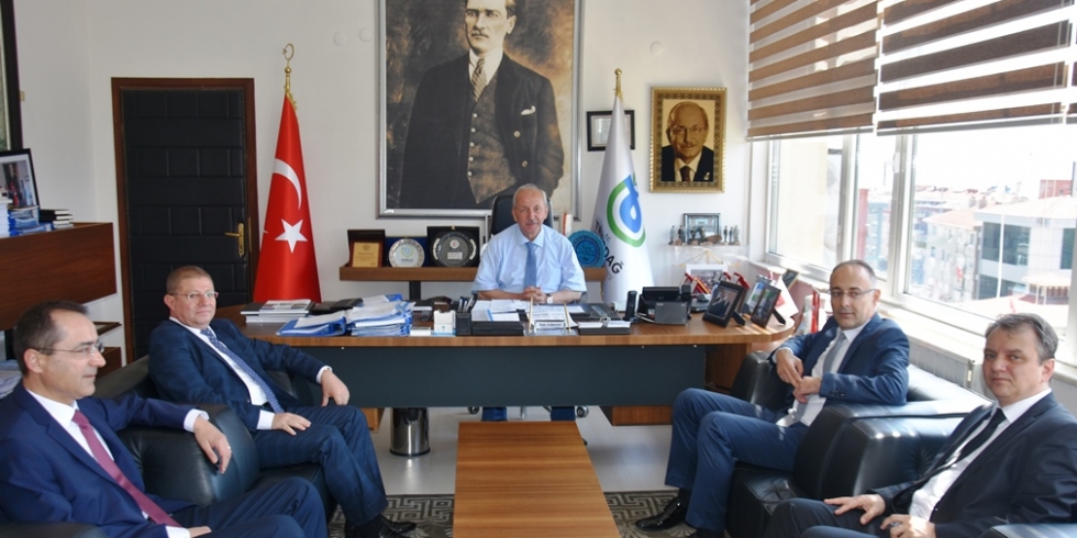 Vakıfbank Trakya Bölge Müdürü ve Tekirdağ Şube Müdüründen Başkan Albayrak'a Ziyaret