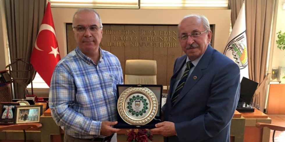 Başkan Albayrak'tan Babaeski Belediye Başkanına Ziyaret