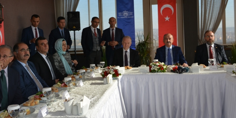 Çalışma ve Sosyal Güvenlik Bakanı Müezzinoğlu Tekirdağ'da