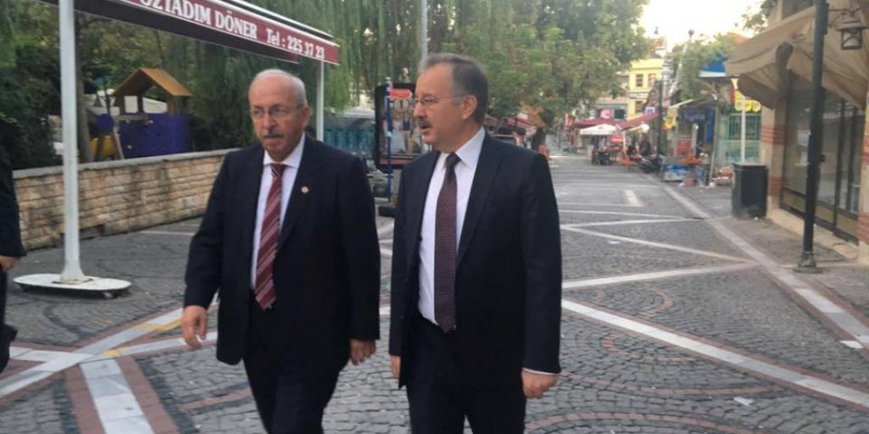 Başkan Albayrak'tan Edirne Valisine Ziyaret