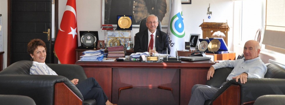 Doluca Şarapçılık'ın Sahibi Ahmet Kutman'dan Başkan Albayrak'a Ziyaret