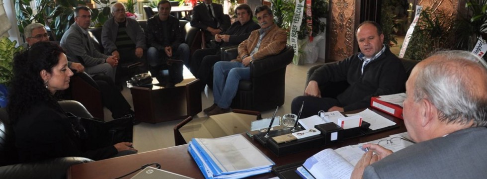Kumbağ Teşkilatından Büyükşehir Belediye Başkanı Kadir Albayrak'a Kutlama Ziyareti