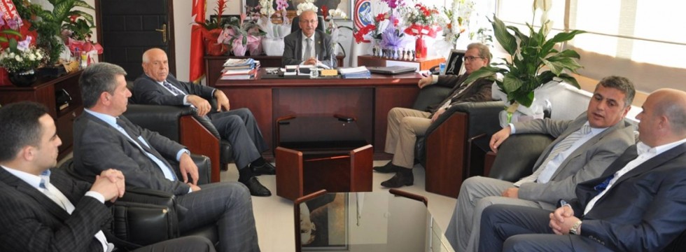 Tekirdağ Ticaret Borsası Yönetiminden Başkan Albayrak'a Kutlama Ziyareti 