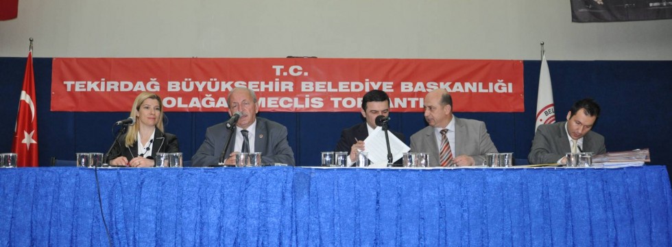 Tekirdağ Büyükşehir Belediyesi 1. Olağan Meclis Toplantısı 2. Birleşimi BKM'de Gerçekleştirildi