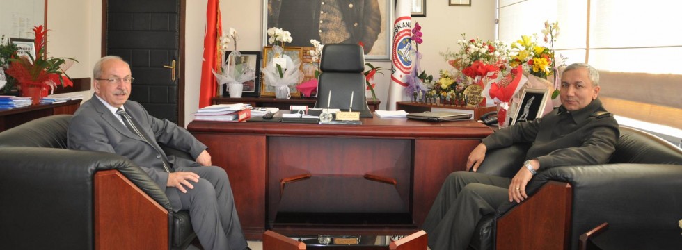 Tugay Komutanı Tuğgeneral Halil Erkek'ten Başkan Albayrak'a Ziyaret