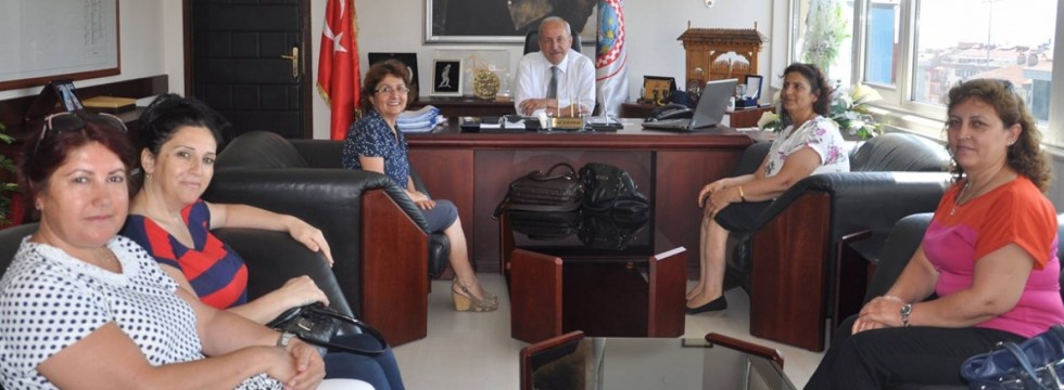 Çerkezköy  CHP Kadın Kollarından Başkan Albayrak'a Ziyaret 