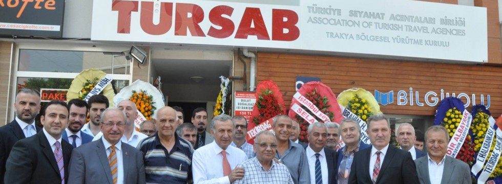 Türsab Trakya Bölgesel Yürütme Kurulu Ofisi Tekirdağ'da Hizmete Açıldı