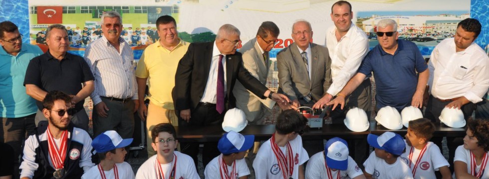 Başkan Albayrak, Çorlu Belediyesi Yarı Olimpik Yüzme Havuzu Temel Atma Törenine Katıldı